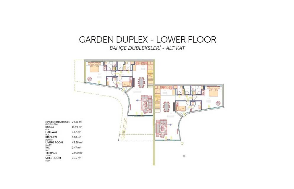 Le Meridien Bodrum Garden Dublex Villa For Sale In Bodrum