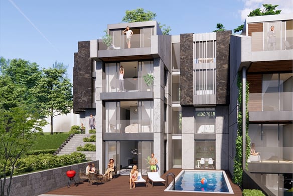 Seven Hill Villaları