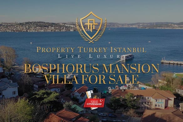 Bosphorus Mansion Villa For Sale