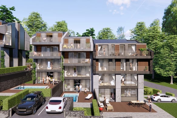 Seven Hill Villaları