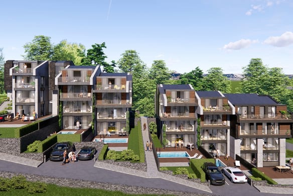 Seven Hill Villaları