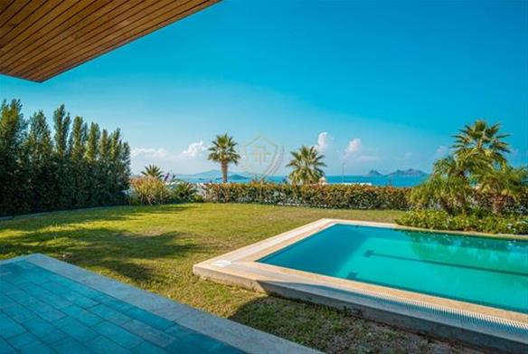Bodrum Villa with Greek Islands View