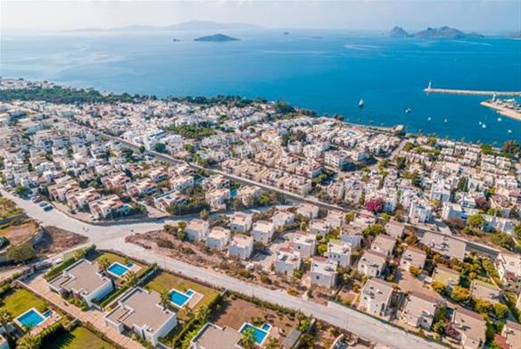 Bodrum Villa with Greek Islands View