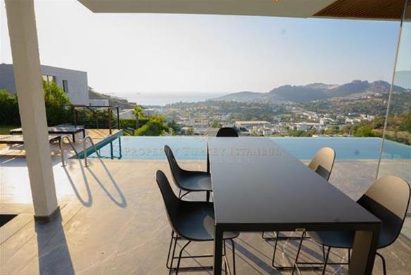 Modern Villa with Sea View in Yalıkavak