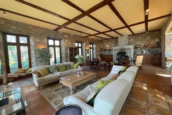 Restored Stone Villa with Panoramic Sea View in Yalıkavak