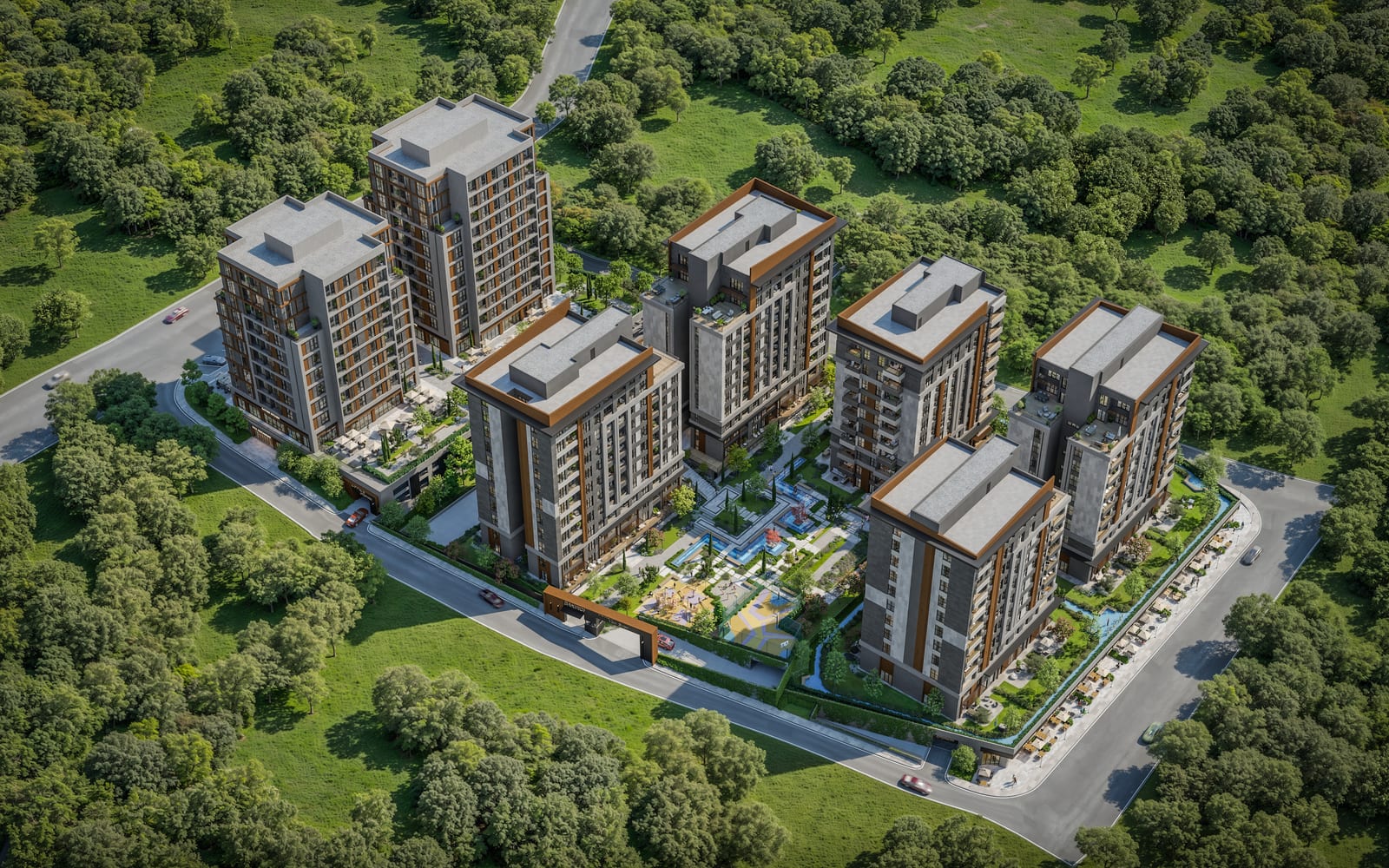 Bakırcı Zenit Topkapı, 1+1 Apartment for Sale