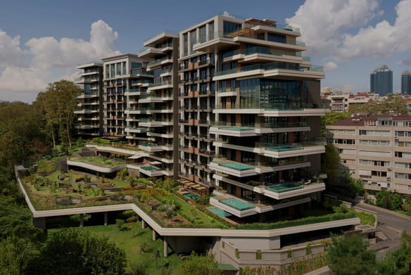 Nişantaşı Koru 1+1 Garden View